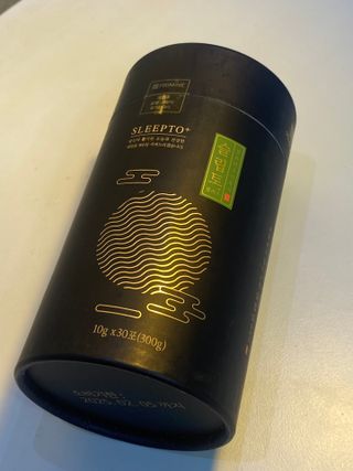 프리마인 자체 기업부설 연구소에서 찾아낸 건강한 수면의 비밀.  슬립토 플러스 30포 — 4점을 준 리뷰어가 2023년 5월 올린 사용 사진