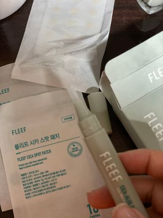 플리프 시카 알로에 스팟키트 — 5점을 준 리뷰어가 2021년 3월 올린 사용 사진
