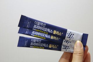 메이준뉴트리 더블액션 프리바이오틱스 플러스+ — 5점을 준 리뷰어가 2021년 4월 올린 사용 사진
