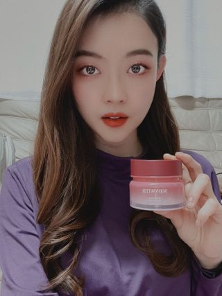 SOONWITH 바이오 수퍼 아쿠아 하이드로 젤 크림 — 5점을 준 리뷰어가 2021년 3월 올린 사용 사진