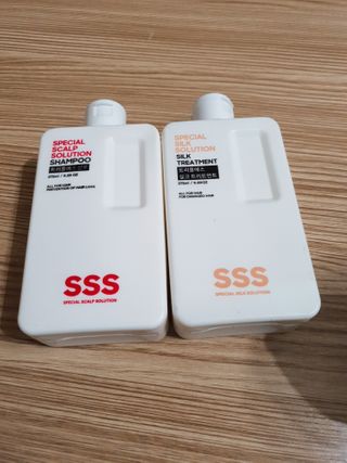 트리플에스 탈모 샴푸 275ml + 실크 트리트먼트 275ml — 4.5점을 준 리뷰어가 2021년 2월 올린 사용 사진