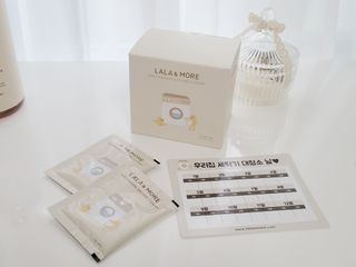 라라앤모어 유아 액체세제+세탁기클리너 — 5점을 준 리뷰어가 2022년 3월 올린 사용 사진