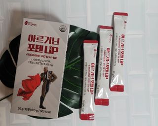 자연에온 고함량 아르기닌 포텐 UP 5555mg 20g x 15포 — 4점을 준 리뷰어가 2021년 9월 올린 사용 사진