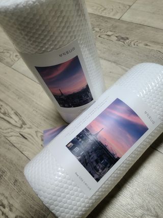 부직포나라 중금속유해물질ZERO 뜯어쓰는 주방 일회용수세미 60매 2매 — 5점을 준 리뷰어가 2022년 10월 올린 사용 사진