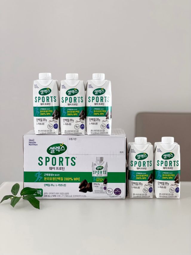 셀렉스 스포츠 드링크 초콜릿 _ 330ml x 12팩 리뷰 사진