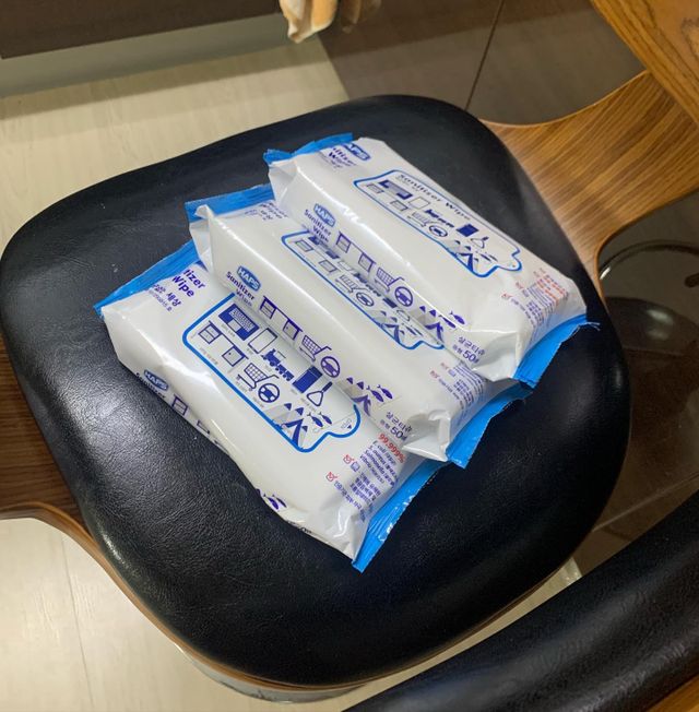 햅스 세균없는 세상 중형 3팩, HAPS Sanitizer Wipe Medium 리뷰 사진