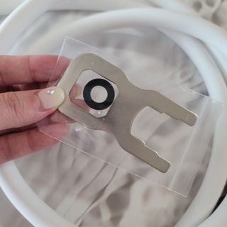 바디빔 물때방지 샤워 호스 2m 꼬임방지 PVC 튜브 — 5점을 준 리뷰어가 2022년 4월 올린 사용 사진