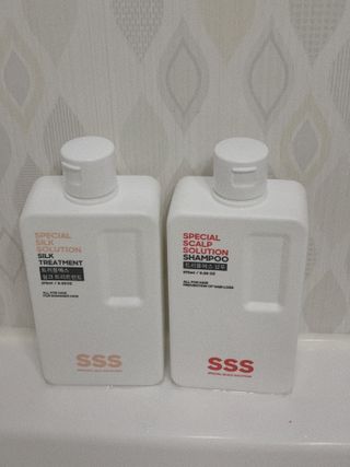 트리플에스 탈모 샴푸 275ml + 실크 트리트먼트 275ml — 5점을 준 리뷰어가 2021년 1월 올린 사용 사진