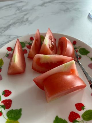 레드닥터 완숙토마토 + 통째로 동결건조한 대추방울토마토 — 5점을 준 리뷰어가 2022년 11월 올린 사용 사진