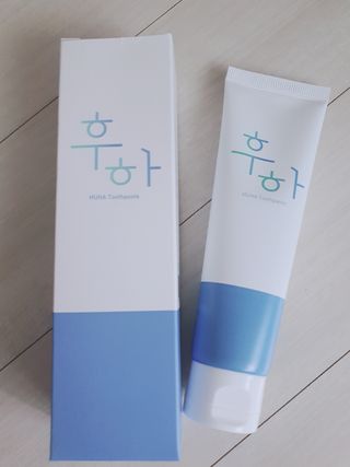 [심폐소생소] 무불소 임산부 천연 치약 — 5점을 준 리뷰어가 2021년 8월 올린 사용 사진