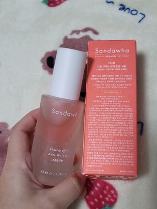 산다화 더블 이펙트 안티 링클 세럼 50ml — 4점을 준 리뷰어가 2022년 10월 올린 사용 사진
