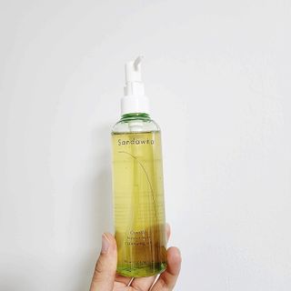 스킨큐어 산다화 순한 클렌징 동백 오일 200ml — 5점을 준 리뷰어가 2023년 5월 올린 사용 사진