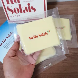 앙투어솔레 아일랜드 구워먹는 치즈 100 자연 치즈 와인안주 300g(100g x 3팩) — 5점을 준 리뷰어가 2022년 9월 올린 사용 사진