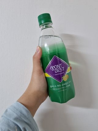 몽베스트 Montbest with Sparkling water Lemon OR Lime 20병(랜덤) — 4점을 준 리뷰어가 2021년 10월 올린 사용 사진