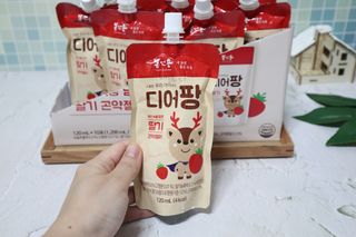 [몸엔용] 우리 아이 건강간식, 달콤한 녹용곤약젤리 디어팡 4종 — 5점을 준 리뷰어가 2021년 8월 올린 사용 사진