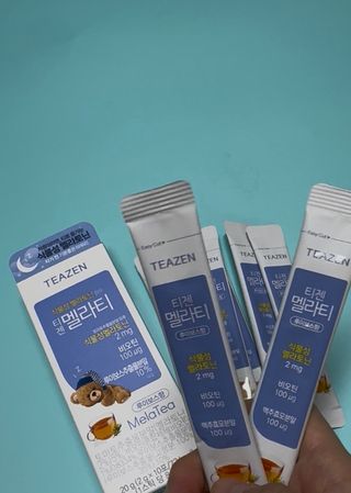 [티젠] 식물성 멜라토닌 함유 멜라티 & 멜라젤리 — 5점을 준 리뷰어가 2025년 6월 올린 사용 사진