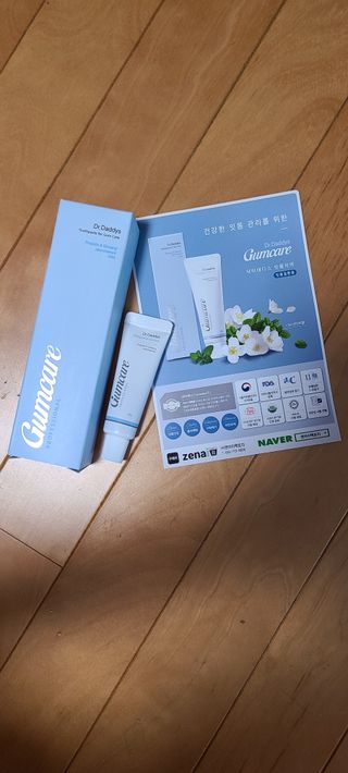닥터데디스  잇몸치약 100g  [건강한 잇몸 관리를 위한 치약] + 여행용미니치약 15g — 4점을 준 리뷰어가 2022년 7월 올린 사용 사진