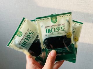 [피터씨마켓] 바다포도 100g(20g x 5봉) 우미부도 그린캐비어 ASMR 소분포장 — 4점을 준 리뷰어가 2024년 8월 올린 사용 사진