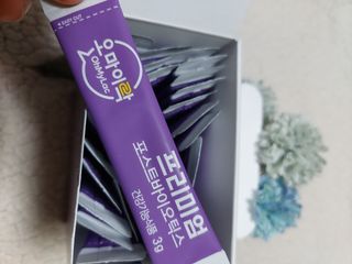 [유산균] 오마이락 프리미엄 포스트바이오틱스 30P — 5점을 준 리뷰어가 2022년 11월 올린 사용 사진