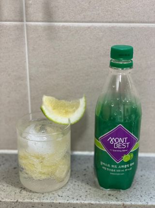 몽베스트 Montbest with Sparkling water Lime20병 — 5점을 준 리뷰어가 2022년 12월 올린 사용 사진