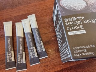 슬림플래닛 차전자피 식이섬유 이지아웃 — 5점을 준 리뷰어가 2021년 9월 올린 사용 사진