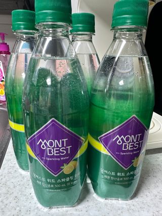 몽베스트 Montbest with Sparkling water Lemon OR Lime 20병(랜덤) — 5점을 준 리뷰어가 2023년 3월 올린 사용 사진