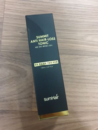 썸헤어 / SUMHAIR 썸헤어 써밋 안티 헤어로스 토닉 — 5점을 준 리뷰어가 2021년 5월 올린 사용 사진