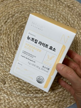 [뉴트립] ✅라이트 효소 1박스 1개월 분 (3g x 30포) — 5점을 준 리뷰어가 2023년 3월 올린 사용 사진
