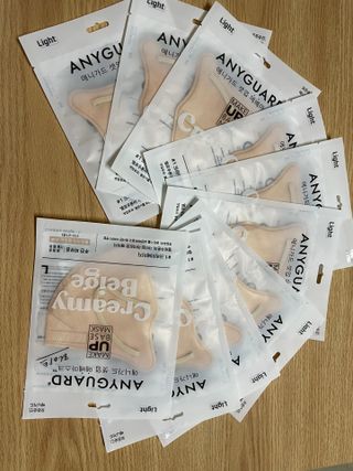 [애니가드] 셋업 메베마스크라이트  (대형 4컬러 + 중형 4컬러) — 5점을 준 리뷰어가 2022년 7월 올린 사용 사진