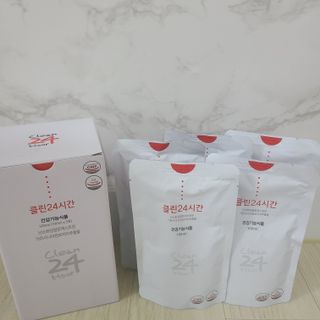 클린24시간 1BOX(5포) + 전용보틀(500ml) — 5점을 준 리뷰어가 2023년 3월 올린 사용 사진