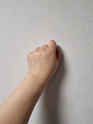 산수시 아쿠아 베네핏 24h 수부지 물광 속건조 수분크림 50ml — 5점을 준 리뷰어가 2021년 6월 올린 사용 사진