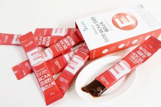[인디닥터] 타이탄 BCAA 프로틴 젤리스틱 — 5점을 준 리뷰어가 2022년 5월 올린 사용 사진