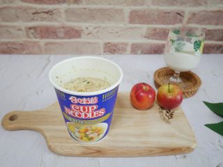 NISSIN 닛신 컵누들  4종 - 씨푸드오리지날, 씨푸드 스파이시, 씨푸드 커리, 씨푸드 XO소스 — 5점을 준 리뷰어가 2022년 3월 올린 사용 사진