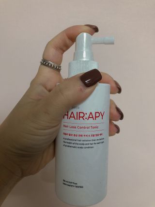 리더스코스메틱 리더스 헤어 라피 헤어 로스 컨트롤 토닉 — 5점을 준 리뷰어가 2020년 12월 올린 사용 사진