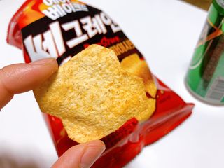 롯데제과 에어베이크드 쎈그레인 — 5점을 준 리뷰어가 2021년 6월 올린 사용 사진