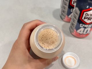 닥터유 프로 단백질드링크 40g 딸기 — 5점을 준 리뷰어가 2025년 7월 올린 사용 사진