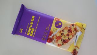 브라잇벨리 비건피자 [노밋피자알로하 & 노밋피자포테이토] 2가지맛 — 3점을 준 리뷰어가 2022년 7월 올린 사용 사진