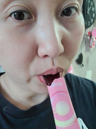 [인디닥터] 면역 생생 핑크 이뮨 젤리 — 5점을 준 리뷰어가 2022년 5월 올린 사용 사진