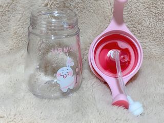 유비맘 트라이탄 코니빨대컵_컬러 랜덤 발송 — 4점을 준 리뷰어가 2021년 1월 올린 사용 사진
