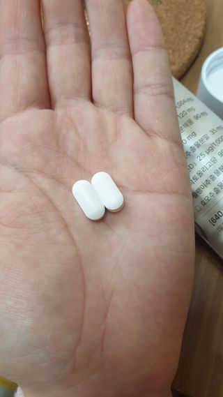 [큐라에스] 뮤신콜라겐 더마3 76.8(1개월분) — 5점을 준 리뷰어가 2023년 12월 올린 사용 사진