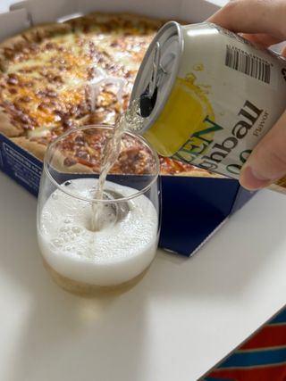[티젠] 콤부차 하이볼향 레몬 0.0 (350ml X 6개입) — 5점을 준 리뷰어가 2025년 5월 올린 사용 사진
