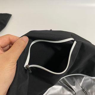 크노텐 후디집업자켓(다이어트땀복) — 5점을 준 리뷰어가 2022년 5월 올린 사용 사진