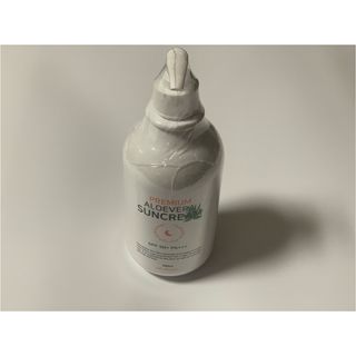 [닥터문] 프리미엄 알로에베라 선크림 500ml — 4점을 준 리뷰어가 2022년 5월 올린 사용 사진