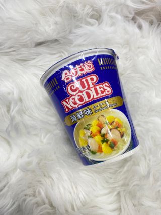 NISSIN 닛신 컵누들  4종 - 씨푸드오리지날, 씨푸드 스파이시, 씨푸드 커리, 씨푸드 XO소스 — 5점을 준 리뷰어가 2022년 11월 올린 사용 사진
