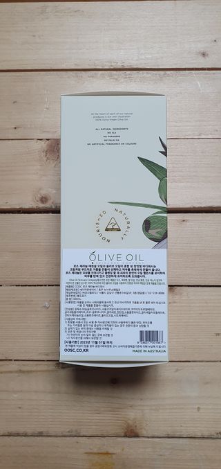 올리브 오일 스킨케어 컴퍼니 [OOSC] 향기로운 보습 로즈 제라늄 바디워시 500ml — 5점을 준 리뷰어가 2021년 5월 올린 사용 사진