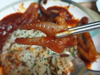 [푸딩팩토리] 불맛양념 쭈꾸미볶음 300G_엄선한 쭈꾸미원물과 양념이 신의 한수! — 5점을 준 리뷰어가 2022년 9월 올린 사용 사진