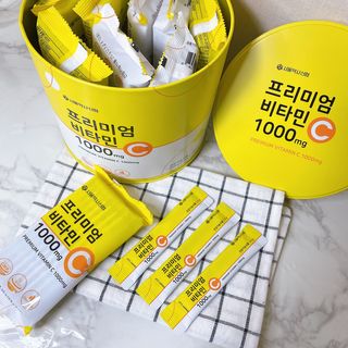 서울약사신협 프리미엄비타민C1000_2.5G x 100포 — 5점을 준 리뷰어가 2020년 12월 올린 사용 사진