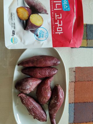 해뜨온 간편고소 아이스 미니고구마 400g x4개 — 5점을 준 리뷰어가 2021년 11월 올린 사용 사진