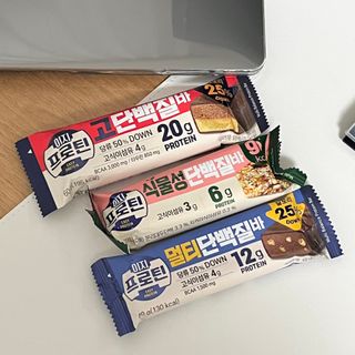 이지프로틴바 3종x각 2ea (고단백질바, 멀티단백질바, 식물성단백질바) — 4점을 준 리뷰어가 2024년 3월 올린 사용 사진