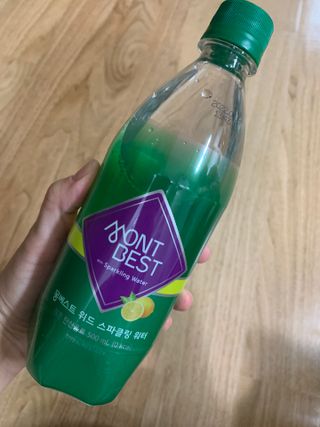 몽베스트 Montbest with Sparkling water Lemon OR Lime 20병(랜덤) — 5점을 준 리뷰어가 2021년 10월 올린 사용 사진